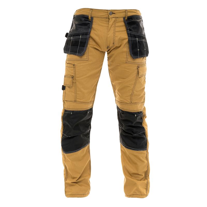 Mens Construction Utility Work Pant Cordura Knee Reinforcement Workwear Trousers