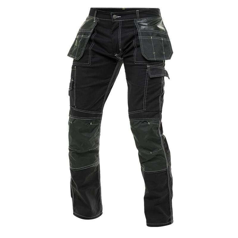 Mens Construction Utility Work Pant Cordura Knee Reinforcement Workwear Trousers