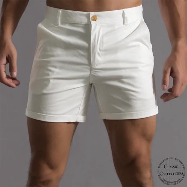 Classic Outfitters - Mens Casual Shorts - 3 Colors (Business Casual, All Seasons, Comfortable, Beige) Menswear