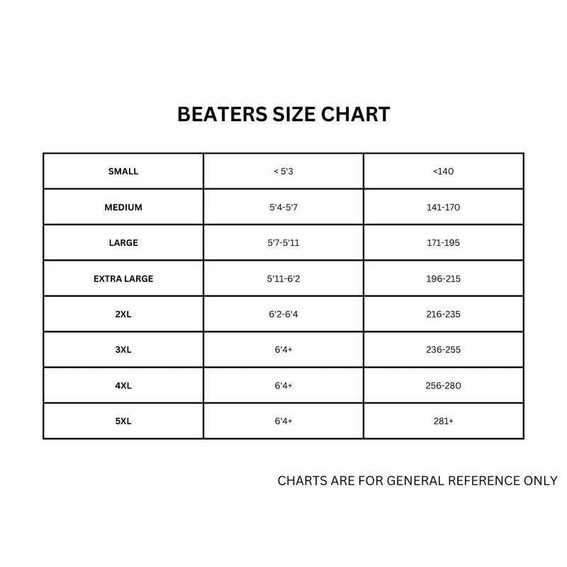 EKKO BEATERS  (Please size up)