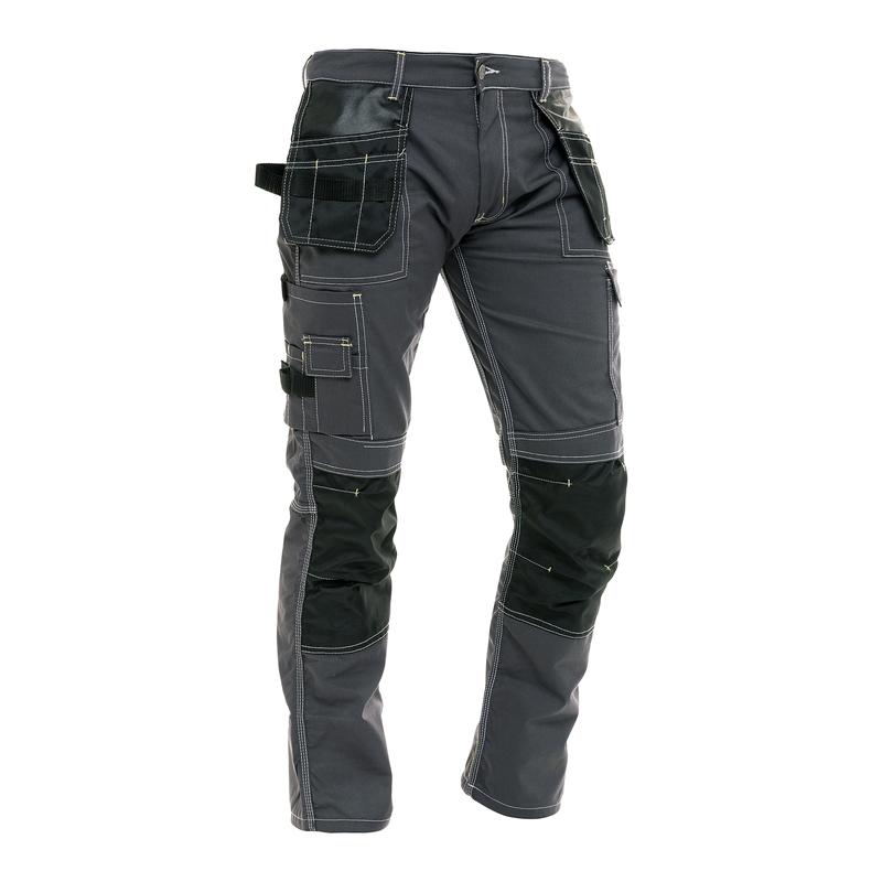 Mens Construction Utility Work Pant Cordura Knee Reinforcement Workwear Trousers