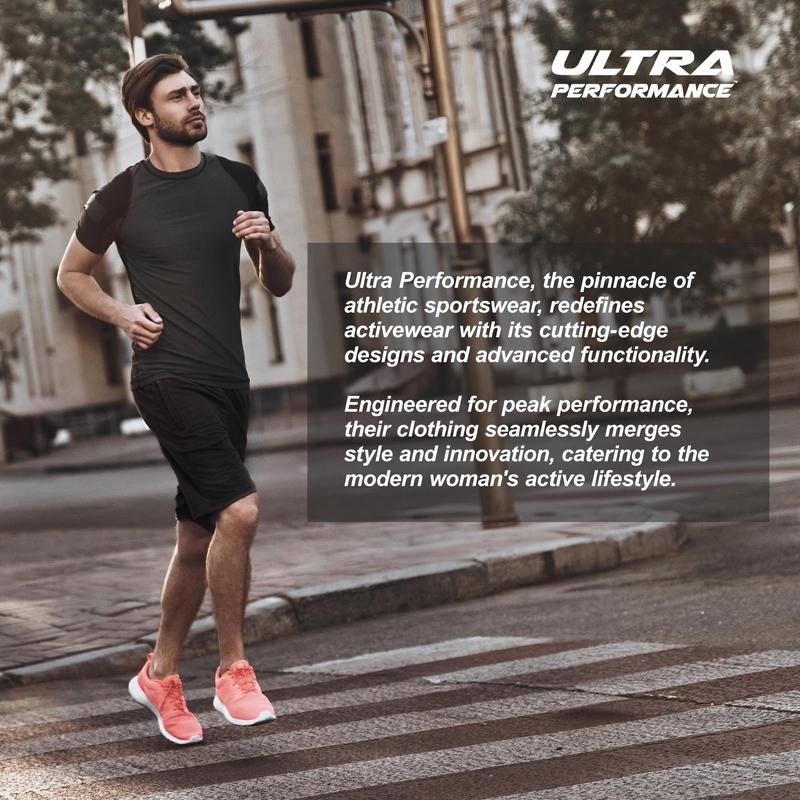 Ultra Performance 3 Pack Mens Shorts Casual Men's Athletic Short Workout Gym Shorts for Men with Zipper Pockets, Small - 5X