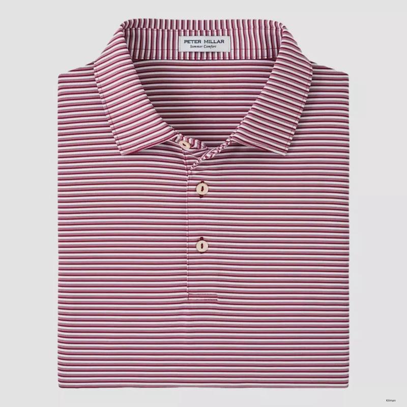 Peter Millar Cedar Performance Polo Shirt Stay Stylish and Comfortable with Tropical