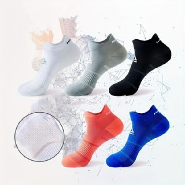 5 pairs of polyester socks for men and women