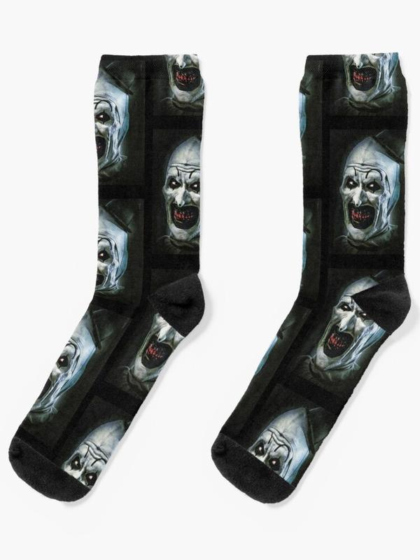 Terrifier Medium Horror Socks