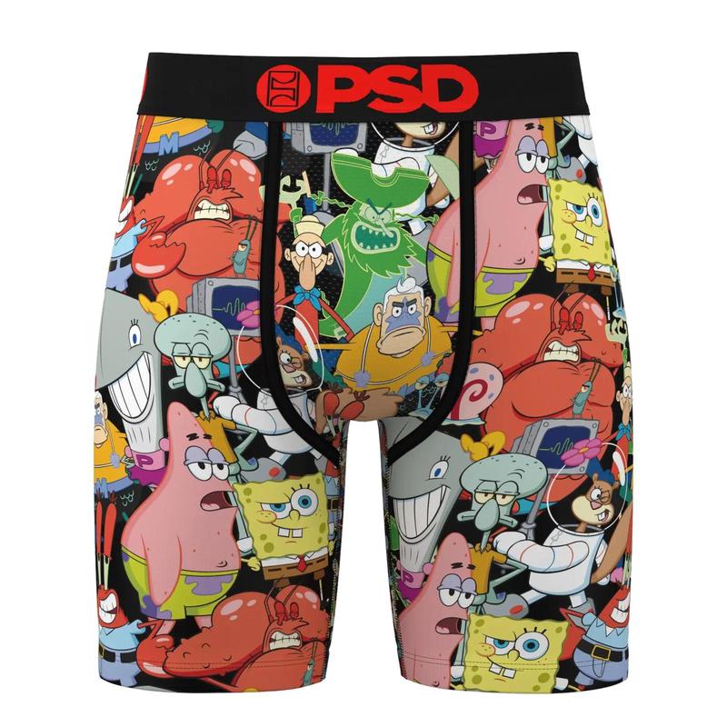 Men's PSD Multi SB SQUAD Boxer Briefs