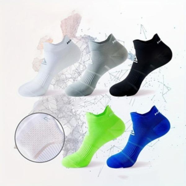 5 pairs of polyester socks for men and women