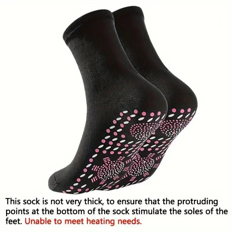 Self-heating Foot Massage Socks, 3 Pairs Comfortable Warm Massage Socks, Foot Care Socks for Men & Women, Sports & Outdoor Accessories, Christmas Gift