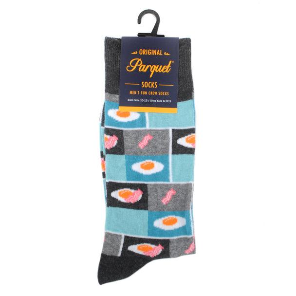 Men's Socks - Bacon & Egg Novelty Socks