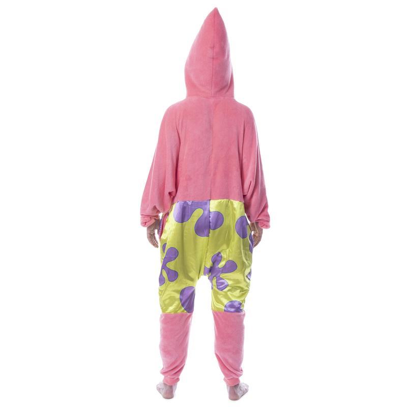 Nickelodeon Mens' SpongeBob SquarePants Patrick Star Sleep Union Suit