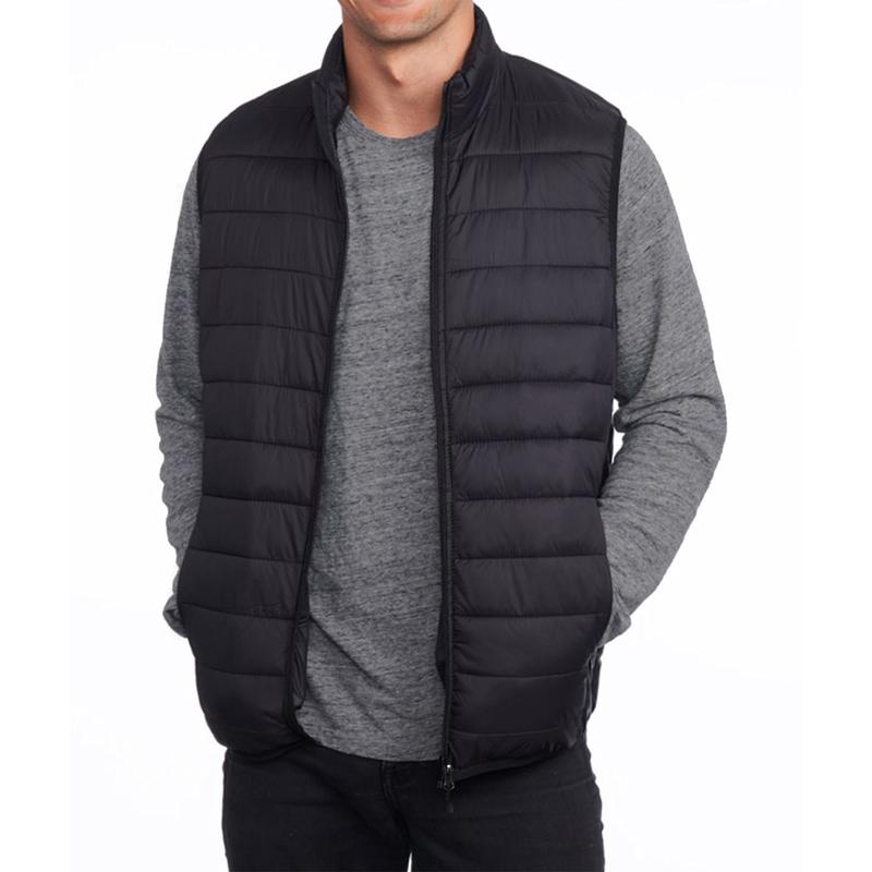 Men's Outerwear Puffer Bubble Vest Menswear Outfit