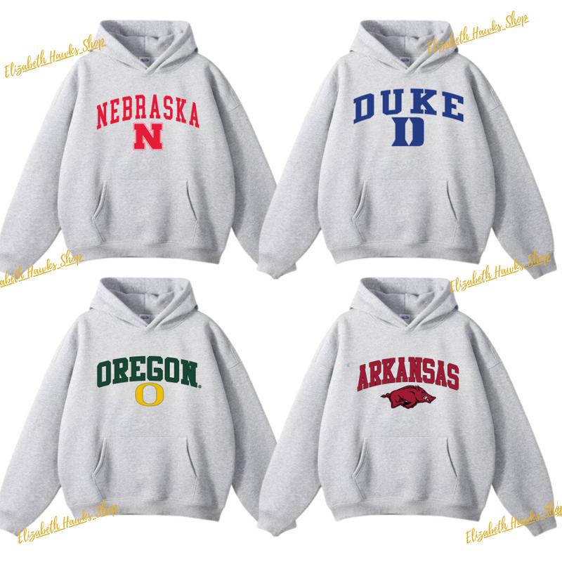 Vintage Sport Teams NCAA Collection Unisex Crewneck Sport Grey Hoodie, Custom College Hoodie,Can be Custom your team, Customize your College