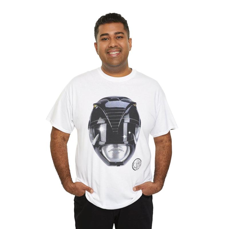 Black Power Ranger MMPR Tee Casual Classic