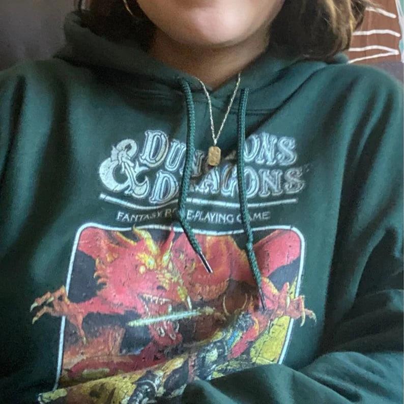 Vintage Dungeons & Dragons 1974 Sweatshirt, DnD Sweatshirt, DnD Shirt, Dungeon Master Sweatshirt