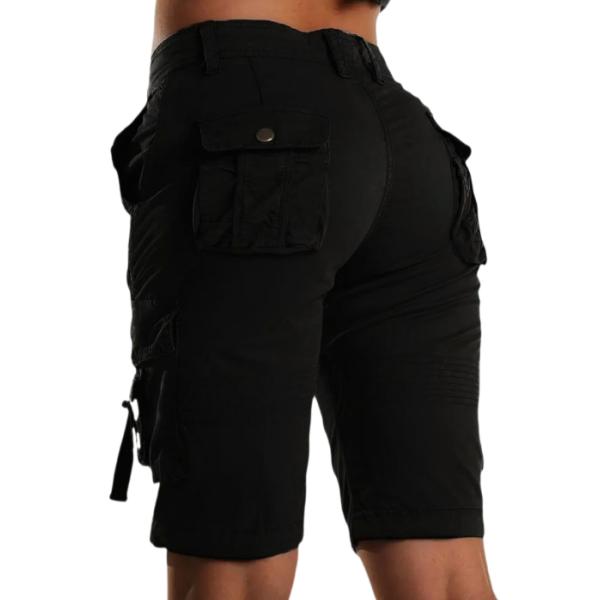 Flap Pocket Design Bermuda Cargo Shorts