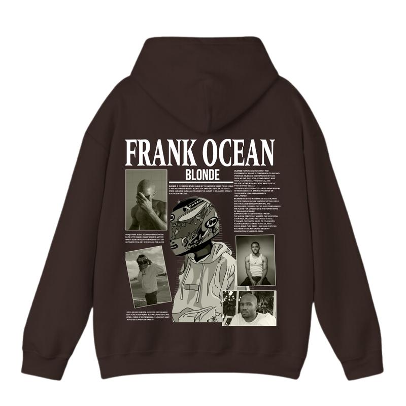 Frank Ocean BLOND Crewneck Sweatshirt T-shirt Hoodie, Y2k Style Menswear T-Shirt Underwear Cotton