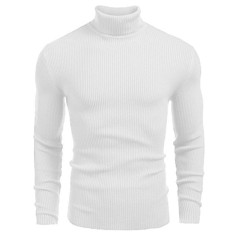 Foreign Trade Men's Knitwear Men's Turtleneck Sweater Autumn and Winter European and American Men's Sweater Long Sleeve Pullover Sweater