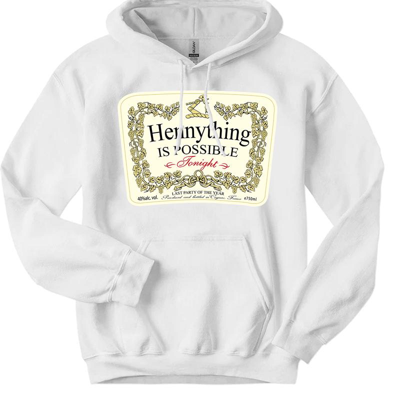 Hennything is Possible Hoodie Unisex Fabric Classic Full Size