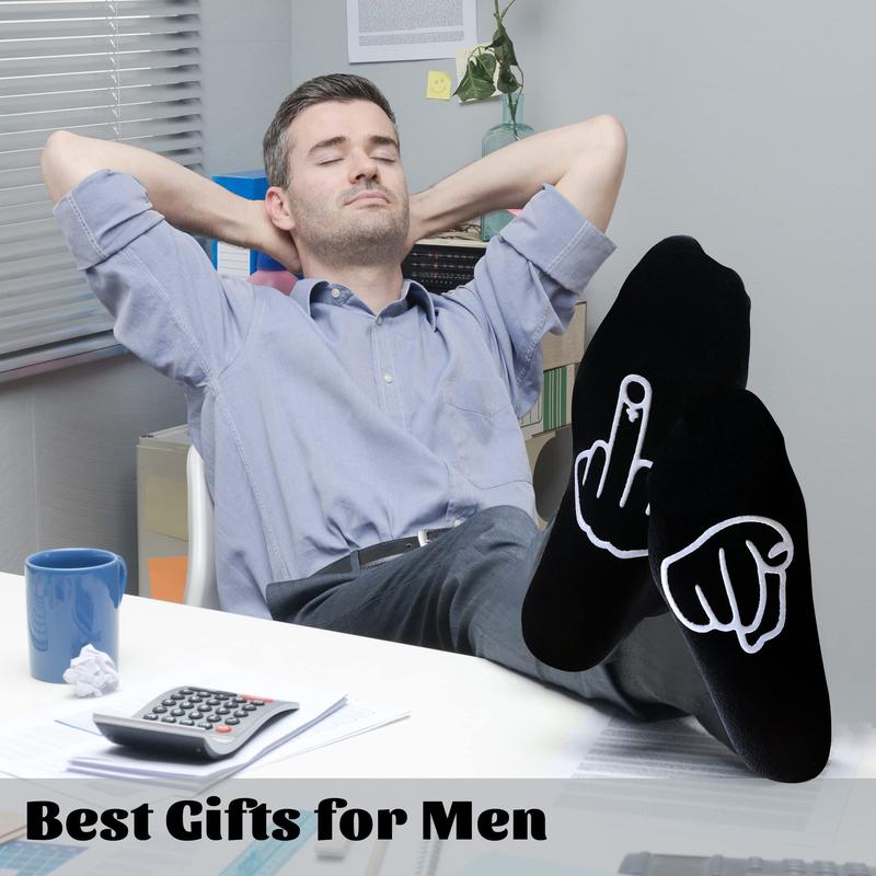 Funny Colorful Novelty Socks for Men and Women - Perfect Gag Christmas or New Year Gift - Comfort