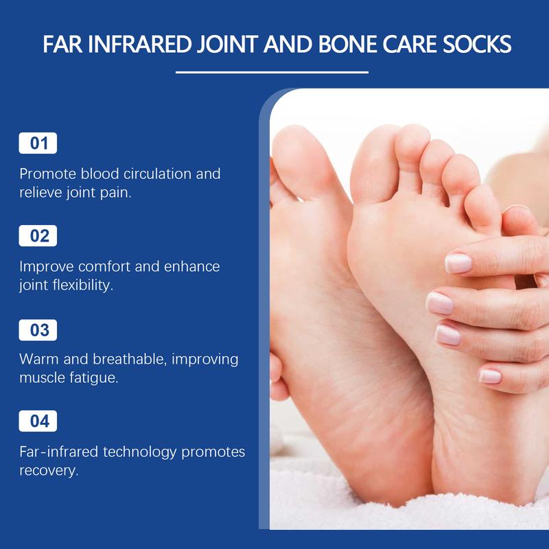 Houkea Joint Care Socks Body Joints Legs Foot Massage Socks Breathable And Comfortable