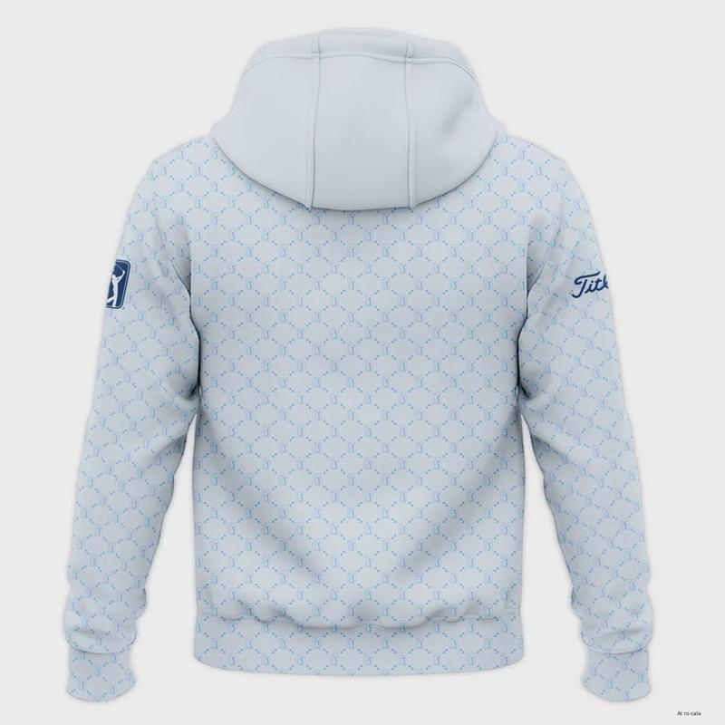 Light Blue Pattern Titleist PGA Tour Hoodie Shirt All Over Prints QTPGA020824A2TLHD