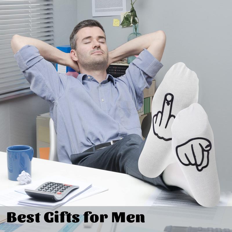 Funny Colorful Novelty Socks for Men and Women - Perfect Gag Christmas or New Year Gift - Comfort