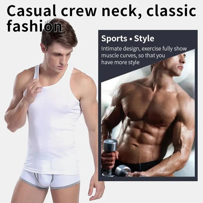 Summer Sale 3pcs Men's Tank Top MEN'S Wear 100% Cotton