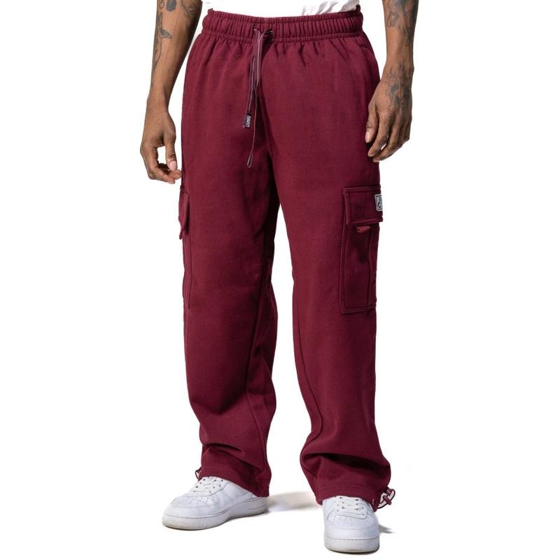 PRO CLUB HEAVYWEIGHT CARGO SWEATPANTS MENSWEAR PROCLUB