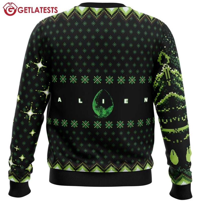 Alien Xenomorph Alien 1979 Movie Ugly Christmas Sweater