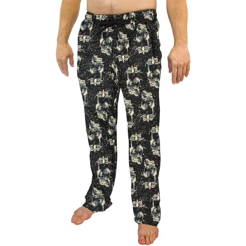 Star Wars Mens' Chewbacca Chewy Speckle AOP Pajama Lounge Pants