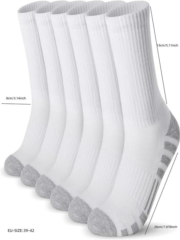 Men's Colorblock Crew Socks, Casual Breathable Comfortable Soft Mid-calf Socks for Daily Wear, Menswear, Men's Socks for All Seasons