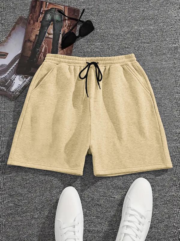 Men's Summer 2024 Loose Thin Solid Slim Elastic Drawstring Pocket Shorts, Casual Loose Sweat Shorts, Slant Pocket Track Shorts, Athletic Running Gym Workout Shorts, Going Out Outfits, Men Clothing, Boyfriend Gifts Menswear Musical