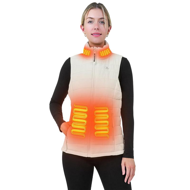 ANTARCTICA GEAR Heated Vest With 16000mAh Battery Pack, Heating Jacket Rechargable Lightweight Heated Vest for Winter