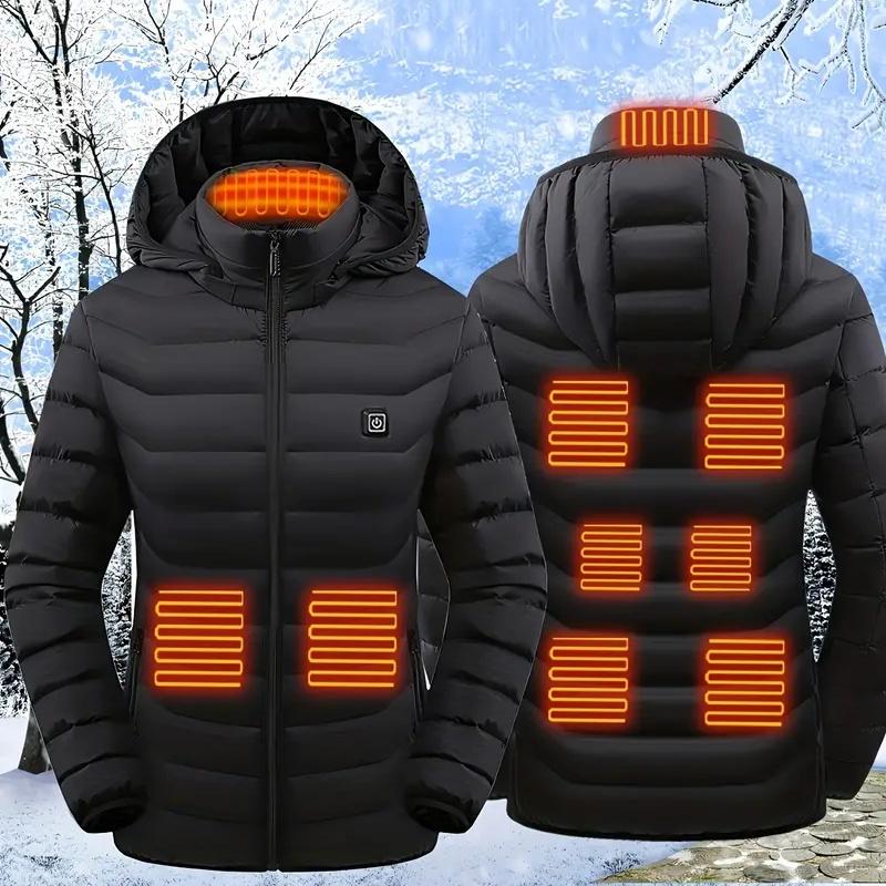 USB Rechargeable Heated Jacket For Men And Women waterproof jacket outdoor jacket windbreaker jackets