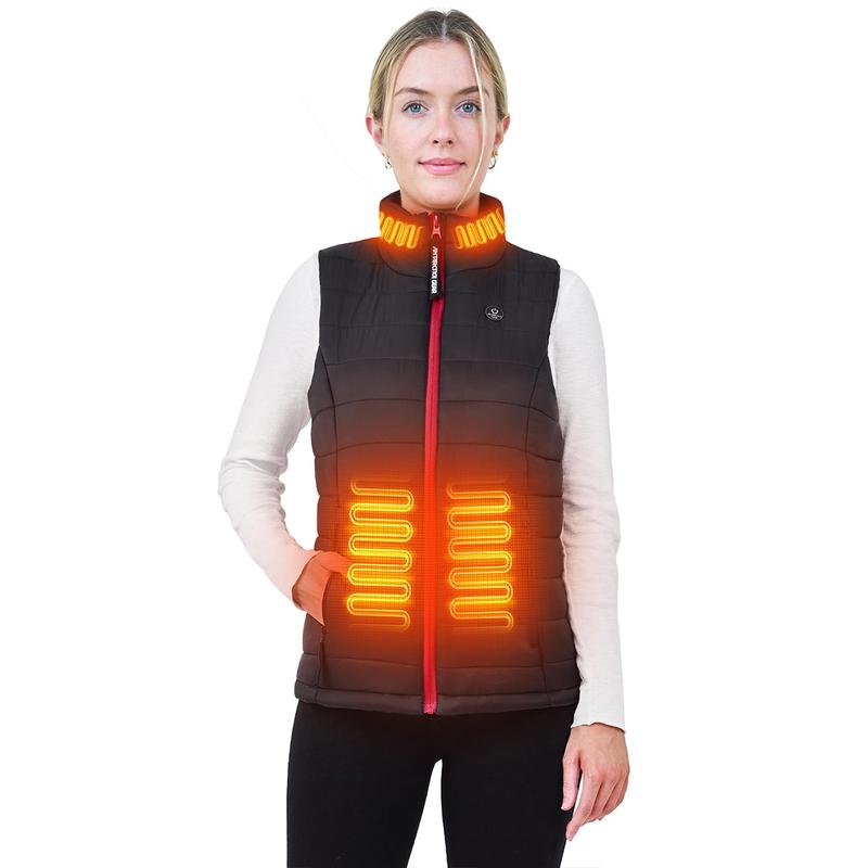 ANTARCTICA GEAR Heated Vest With 16000mAh Battery Pack, Heating Jacket Rechargable Lightweight Heated Vest for Winter