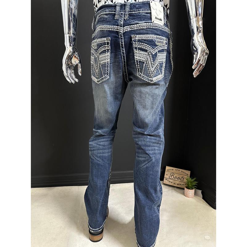 Xavier Straight Men Western Jeans-2249