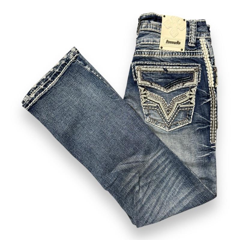 Men's Answer Me Denim - Straight Leg Jeans #2