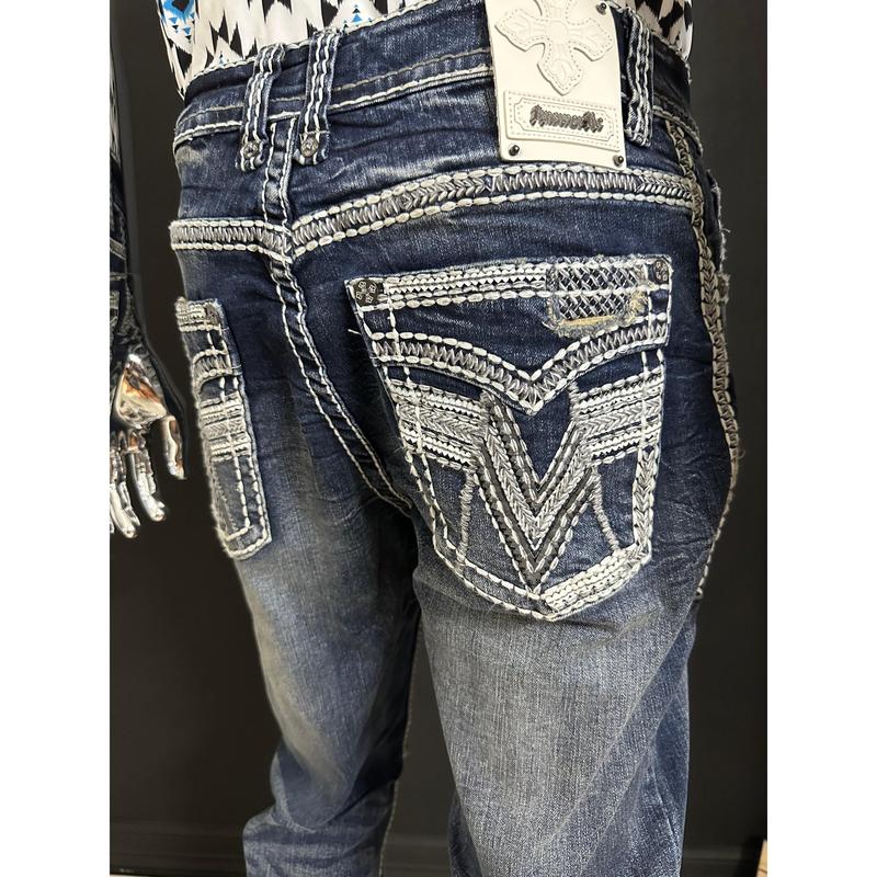 Xavier Straight Men Western Jeans-2249