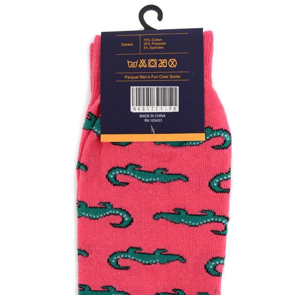 Men's Socks - Alligator Novelty Socks