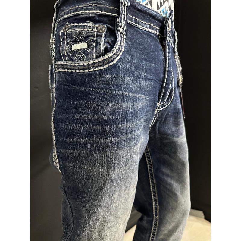 Xavier Straight Men Western Jeans-2249