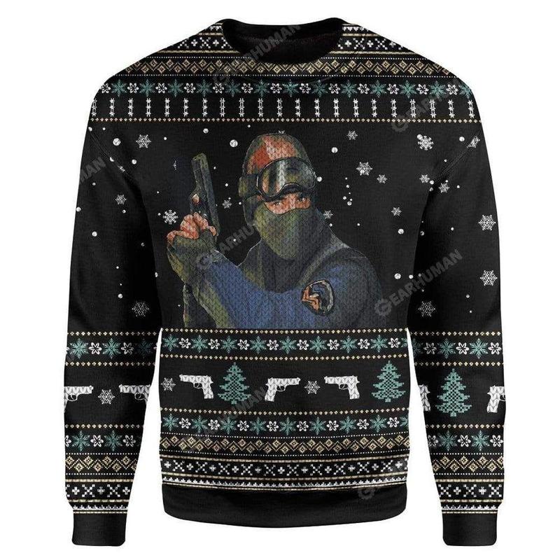 Half Life Counter Strike Christmas Limited Ugly Sweater