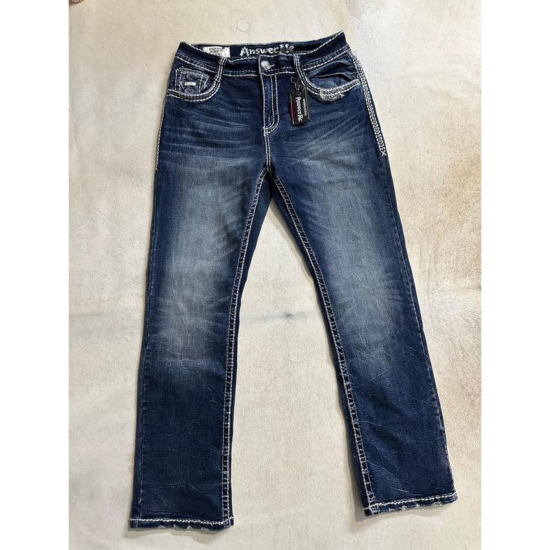 Xavier Straight Men Western Jeans-2249