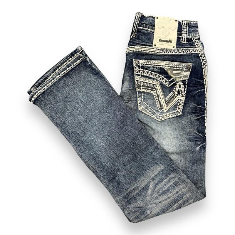 Men's Answer Me Denim - Straight Leg Jeans #2