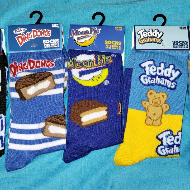 Odd Socks Candy Sweets Men's crew socks size 6-12