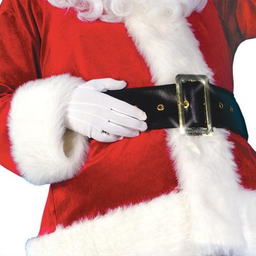 Christmas Santa Claus Cosplay Costume, Red Santa Zipper Coat+Pants+Hat+Belt+Beard+Shoes