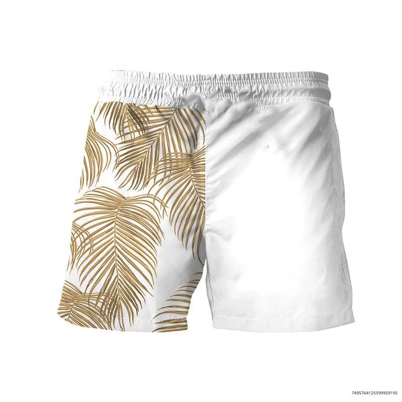 Coors Banquet Tropical Fern Swim Trunks, Hawaiian Short Underwear for men Dad Friend, Men 3D Printed Hawaiian Shorts Gift, Aloha Shirt, Beach Shorts Gift