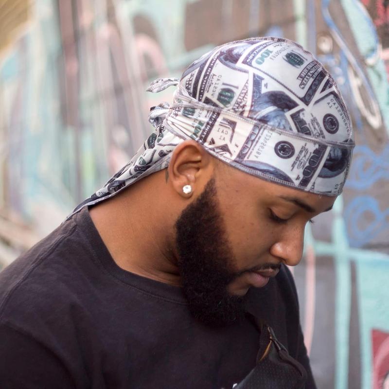 4PCS Designer Silk Durags - Luxury Silky Durags for Men Designer Durag | Durag Pack | Durag Waves For Men