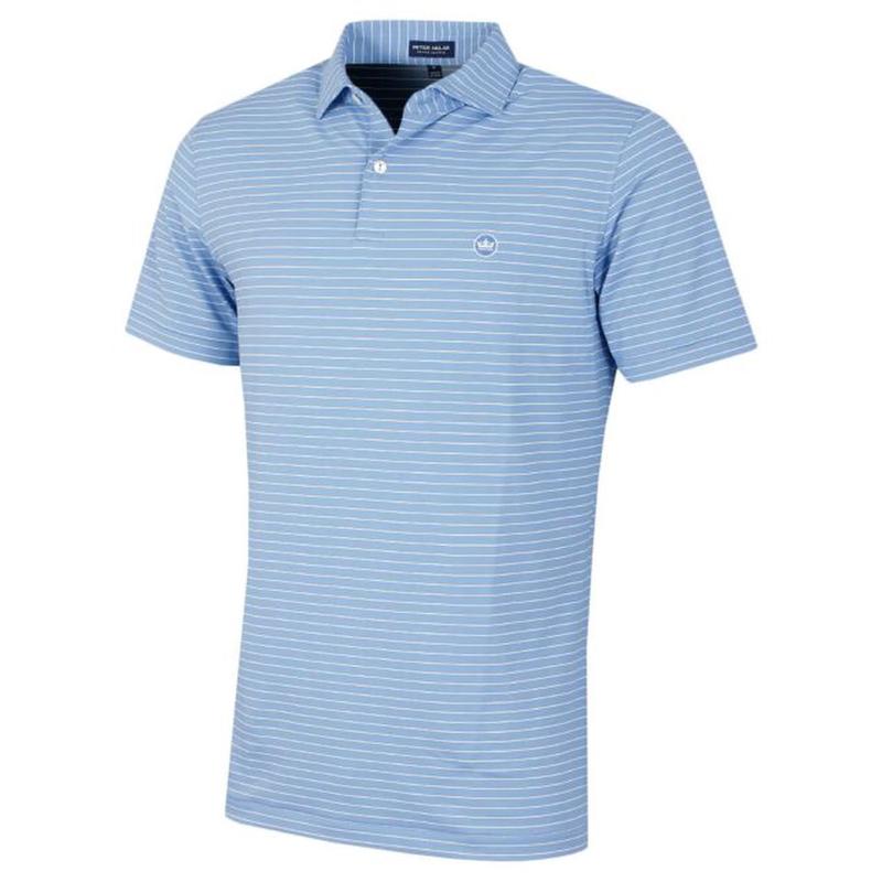 Peter Millar Mens Duet Performance Jersey Wicking Stretch Golf Polo Shirt For Men Dad Friend, Sport Fan Gift