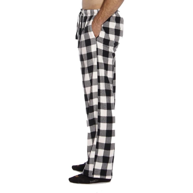 Microfleece Men’s Pajama Pants with Pockets