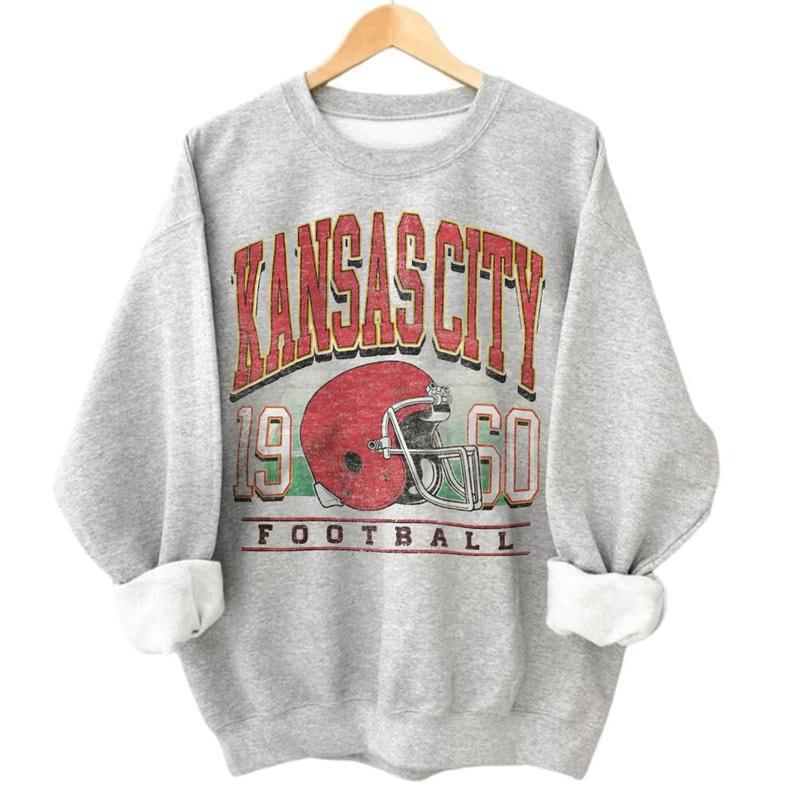 Vintage All Team Football Sweatshirt, All Team Football Game Day Cotton Soft Fabric Outfit Crewneck, Hometown City Football Shirt - Sport Graphic Sweatshirt - Unisex Sweatshirt - For Women And For Men - Football Fan Gifts